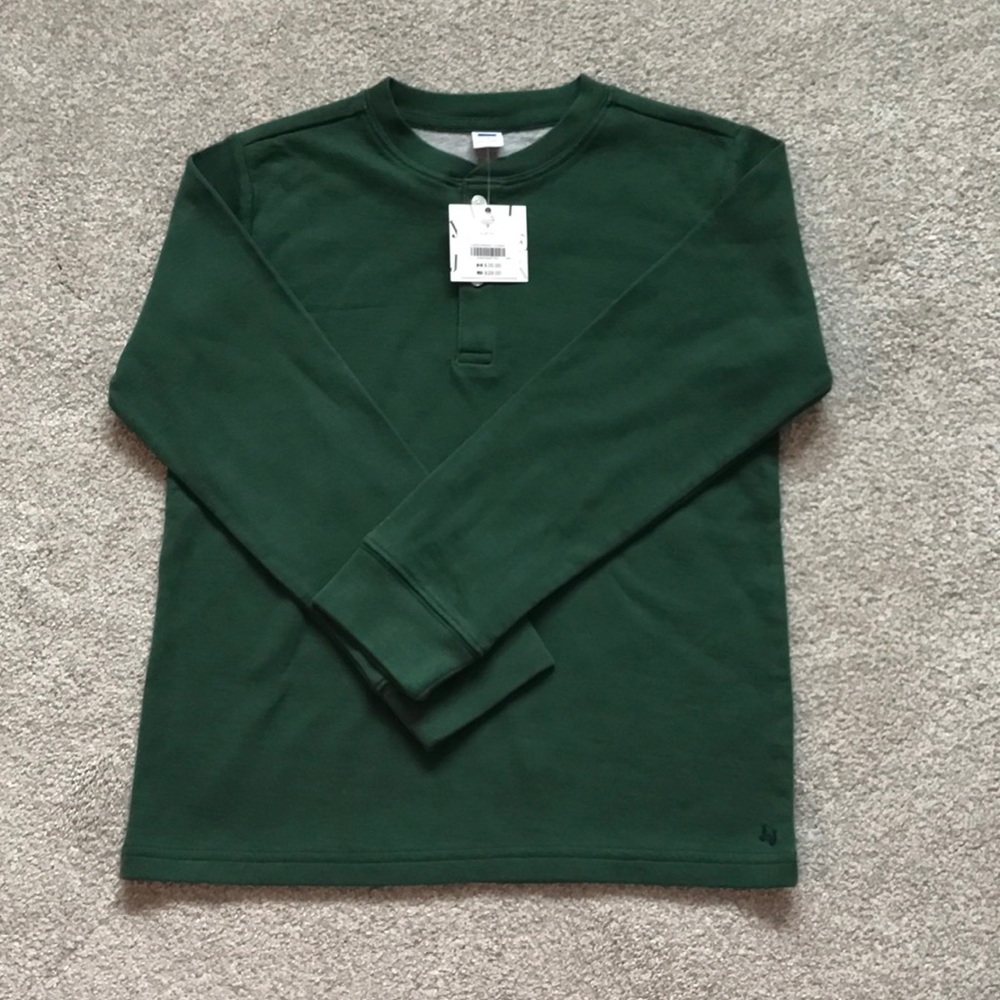 NWT Janie & Jack little boy size 7 Henley